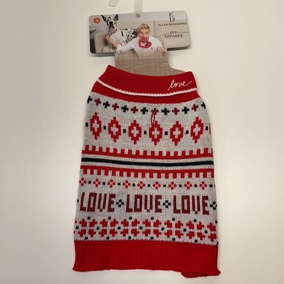 NEW WLLEN DEGENERES PET APPAREL S - Picture 2 of 7